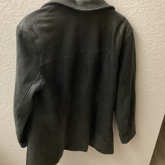 Leather Nine West jacket vintage size large - Picture 2 of 5